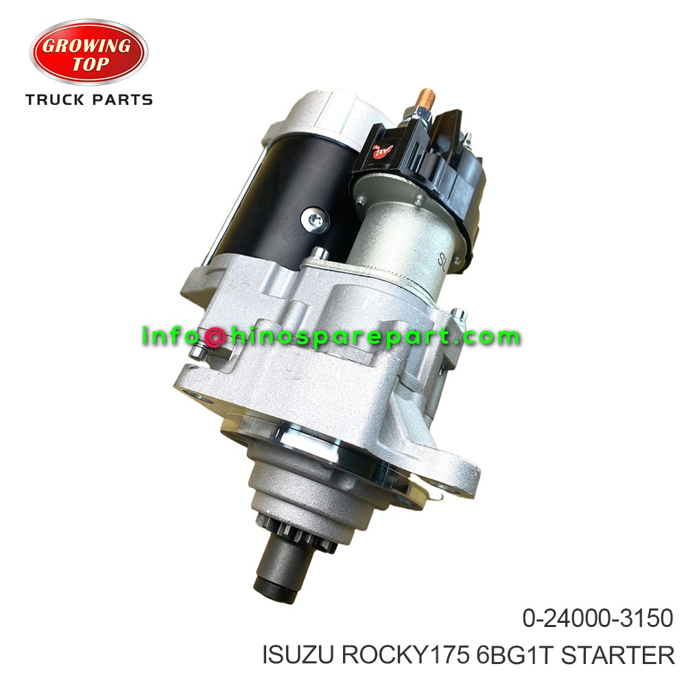 ISUZU ROCKY175 6BG1T STARTER 0-24000-3150
