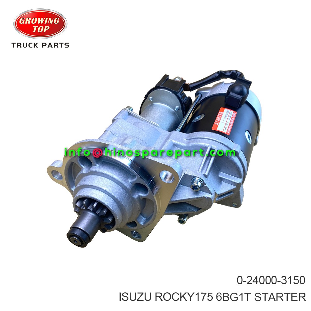 ISUZU ROCKY175 6BG1T STARTER 0-24000-3150