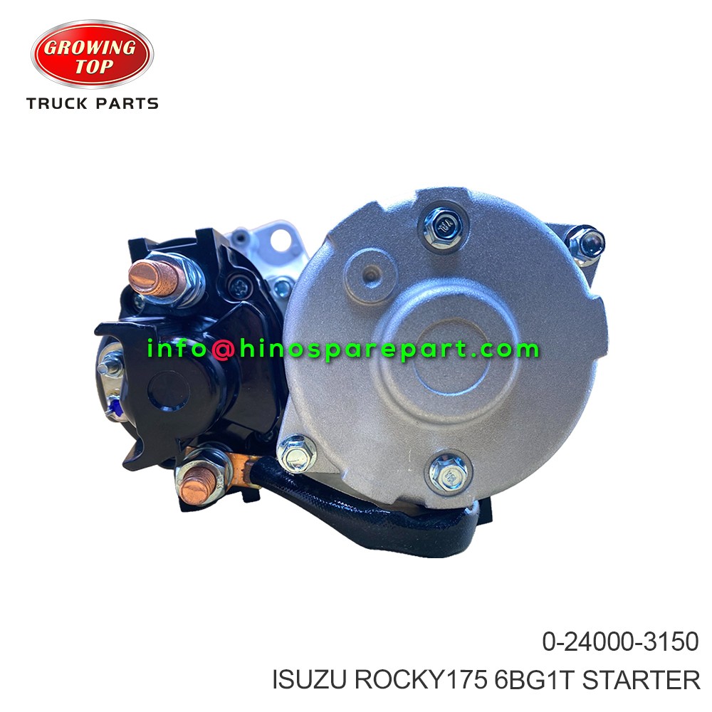 ISUZU ROCKY175 6BG1T STARTER 0-24000-3150