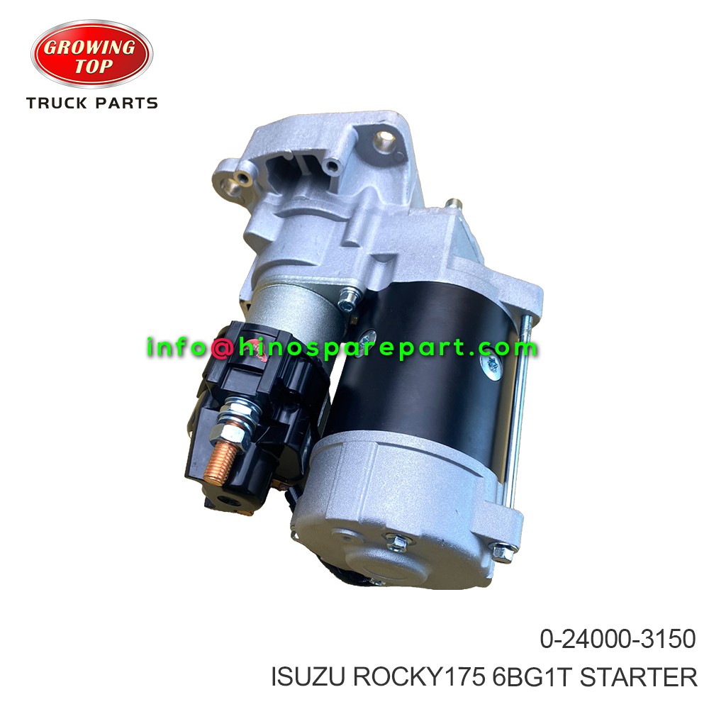 ISUZU ROCKY175 6BG1T STARTER 0-24000-3150