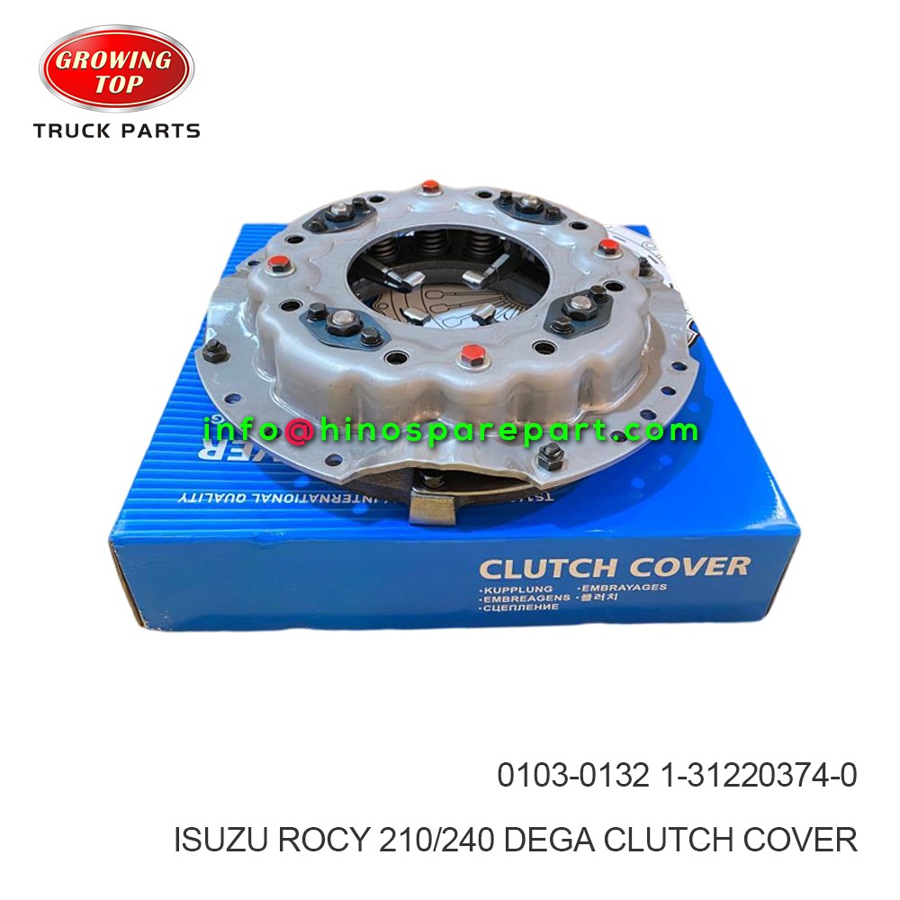 ISUZU ROCY 210/240 DEGA CLUTCH COVER 0103-0132