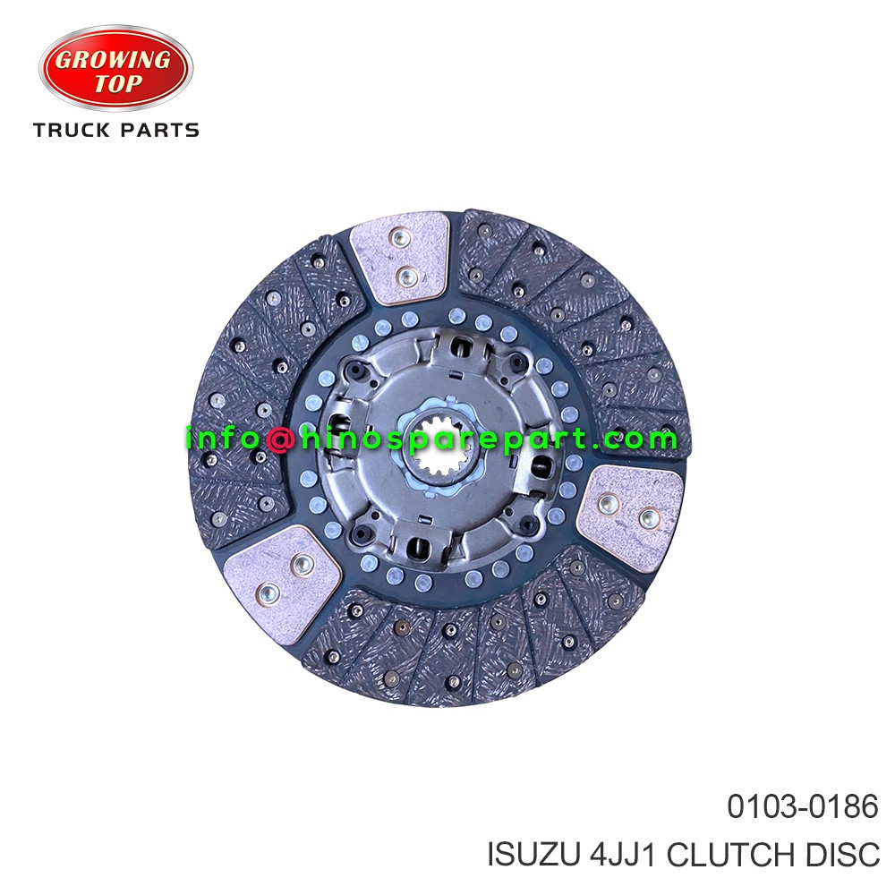 ISUZU 4JJ1 CLUTCH DISC 0103-0186