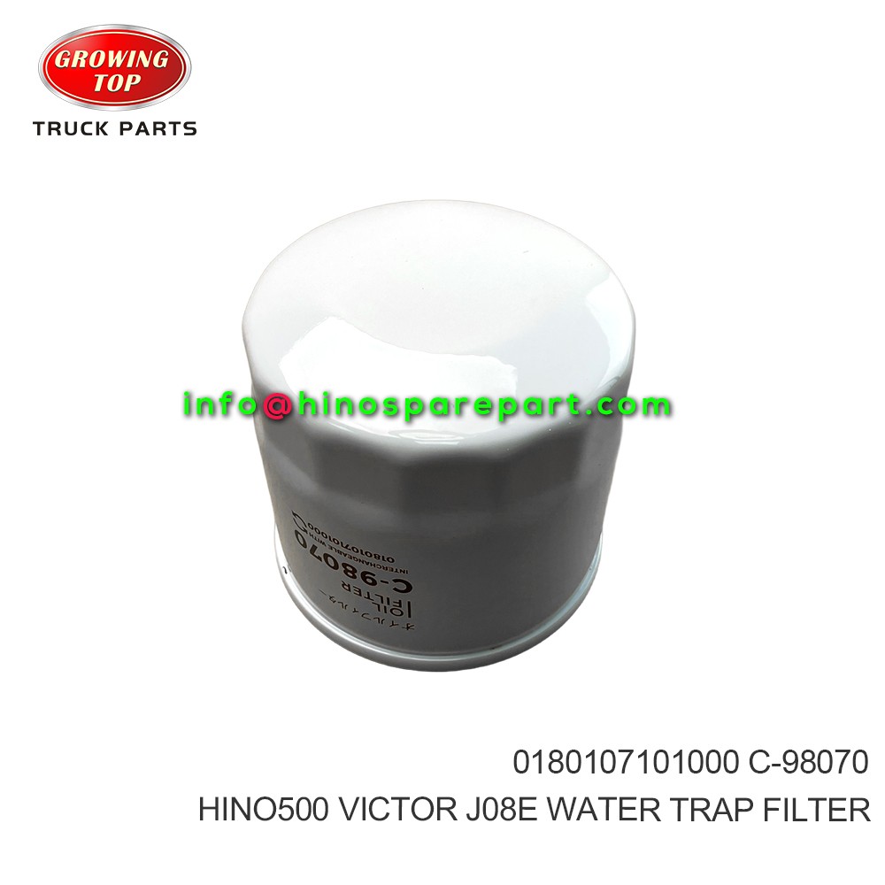 HINO500  VICTOR J08E WATER TRAP FILTER 0180107101000