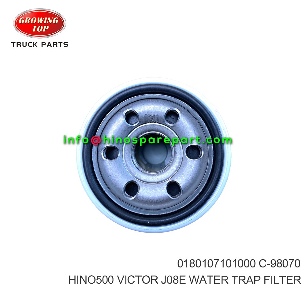 HINO500  VICTOR J08E WATER TRAP FILTER 0180107101000