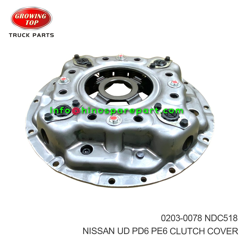 NISSAN UD PD6 PE6 CLUTCH COVER 0203-0078