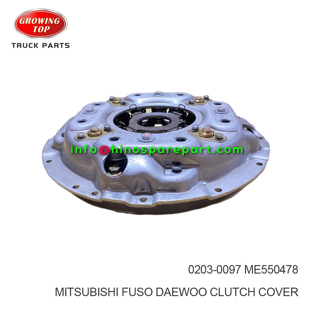 MITSUBISHI FUSO DAEWOO CLUTCH COVER 0203-0097 