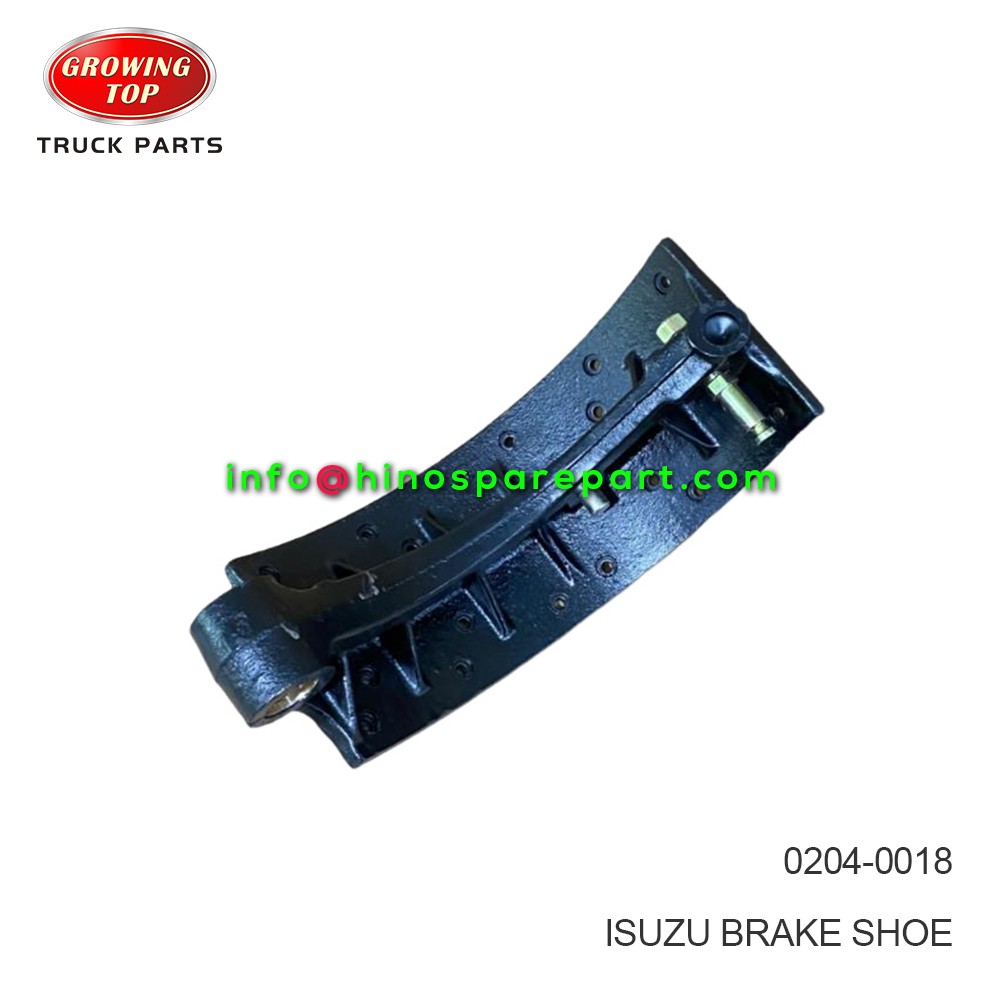 ISUZU BRAKE SHOE 0204-0018