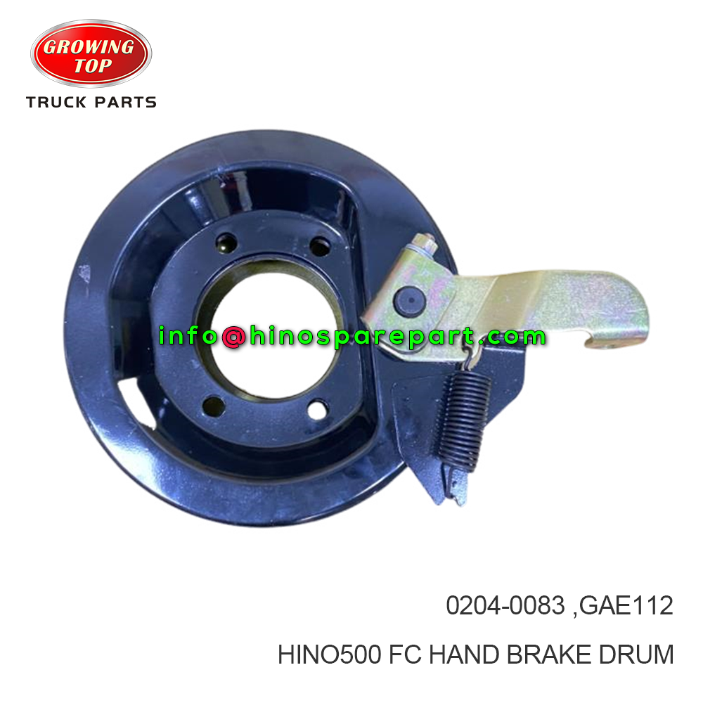 HINO500 FC HAND BRAKE DRUM 0204-0083,GAE112