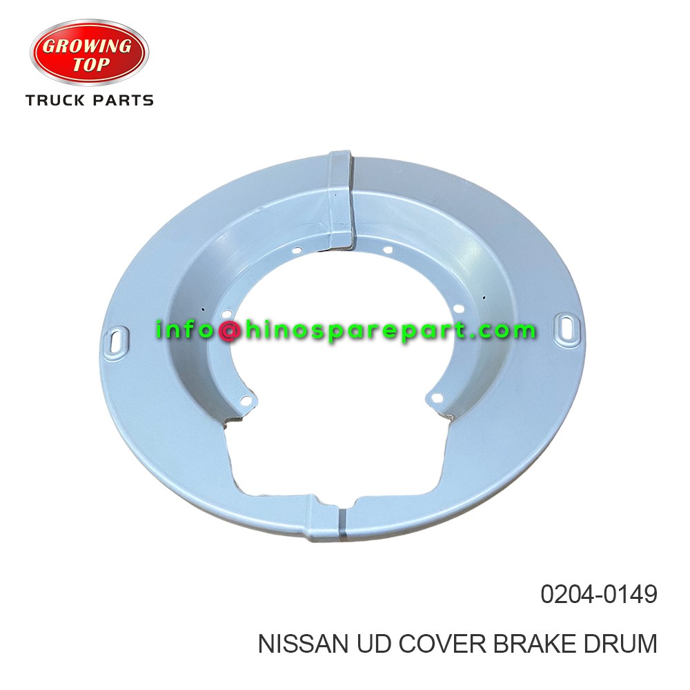 NISSAN UD COVER BRAKE DRUM 0204-0149