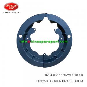 HINO500 COVER BRAKE DRUM 0204-0337  
