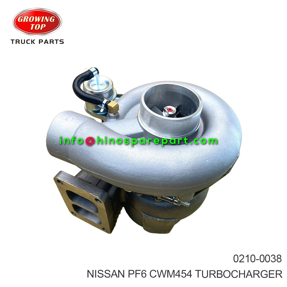 NISSAN  PF6 CWM454 TURBOCHARGER 0210-0038