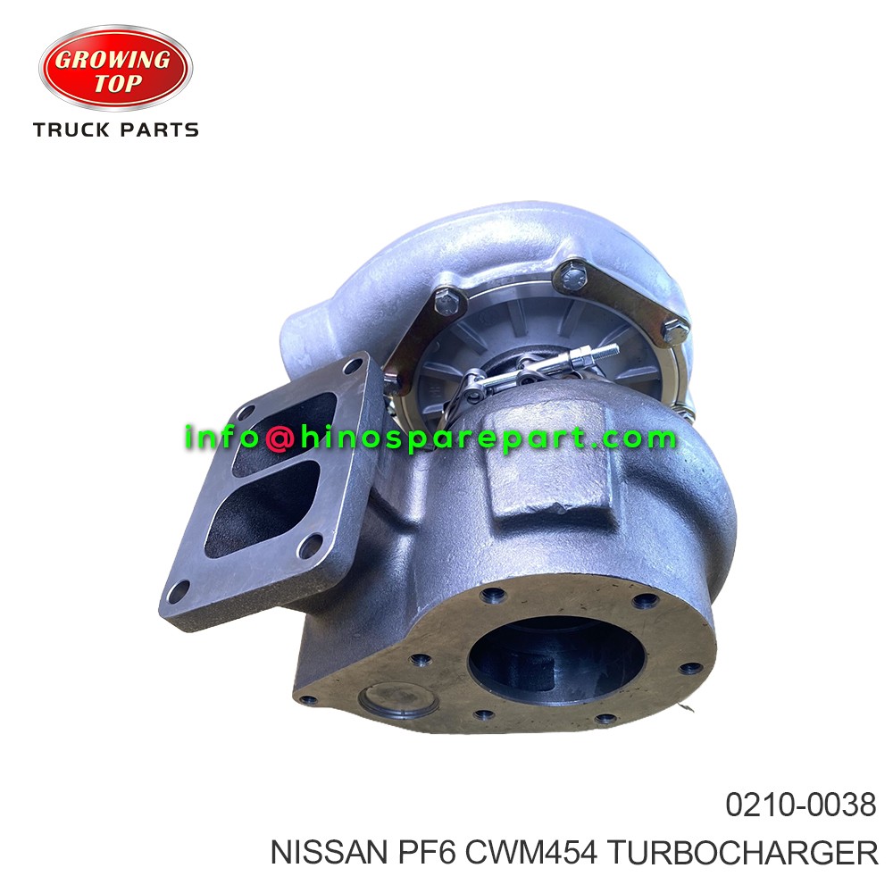 NISSAN  PF6 CWM454 TURBOCHARGER 0210-0038