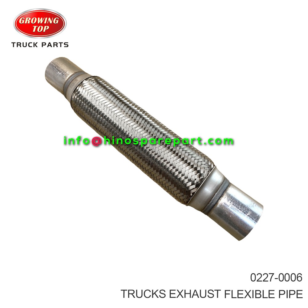 TRUCKS EXHAUST FLEXIBLE PIPE 0227-0006