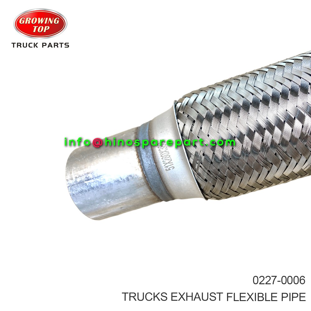 TRUCKS EXHAUST FLEXIBLE PIPE 0227-0006