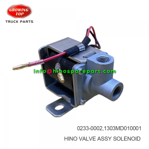 HINO VALVE ASSY,SOLENOID 0233-0002