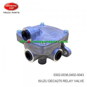 ISUZU DECA270 RELAY VALVE 0302-0036 ISUZU DECA270 RELAY VALVE 0302-0036