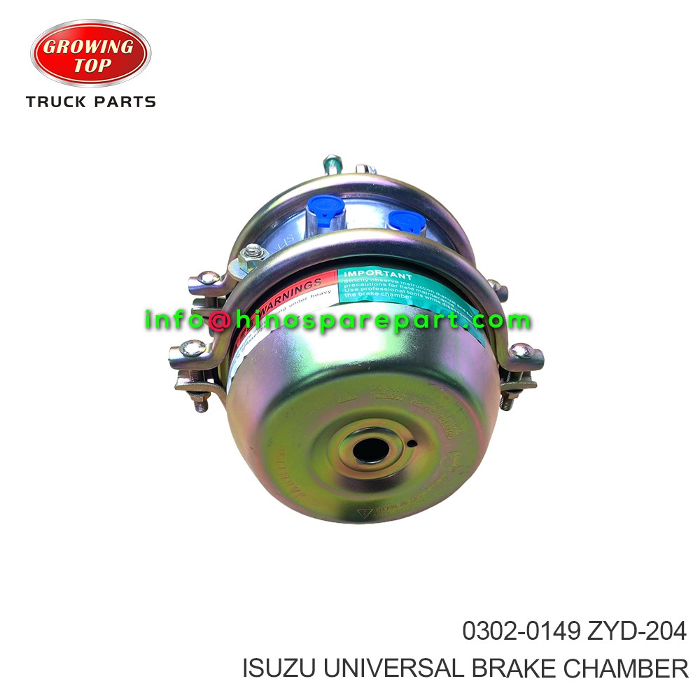  ISUZU UNIVERSAL BRAKE CHAMBER 0302-0149
