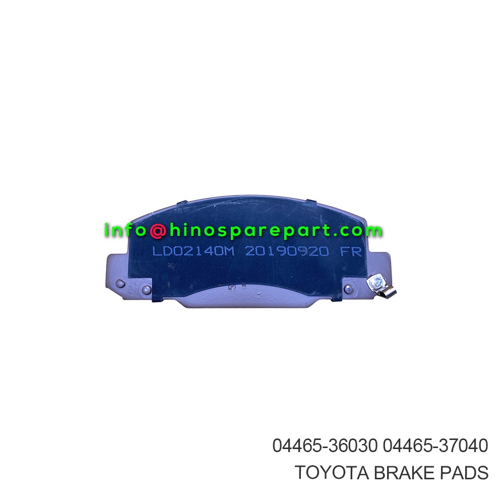 TOYOTA BRAKE PADS 04465-36030