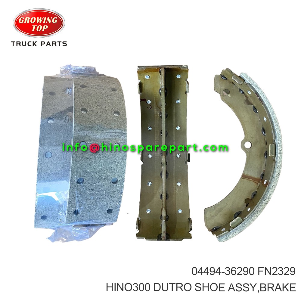 HINO300 DUTRO SHOE ASSY BRAKE 04494-36290 