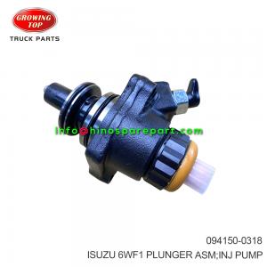 ISUZU 6WF1 PLUNGER ASM INJ PUMP 094150-0318