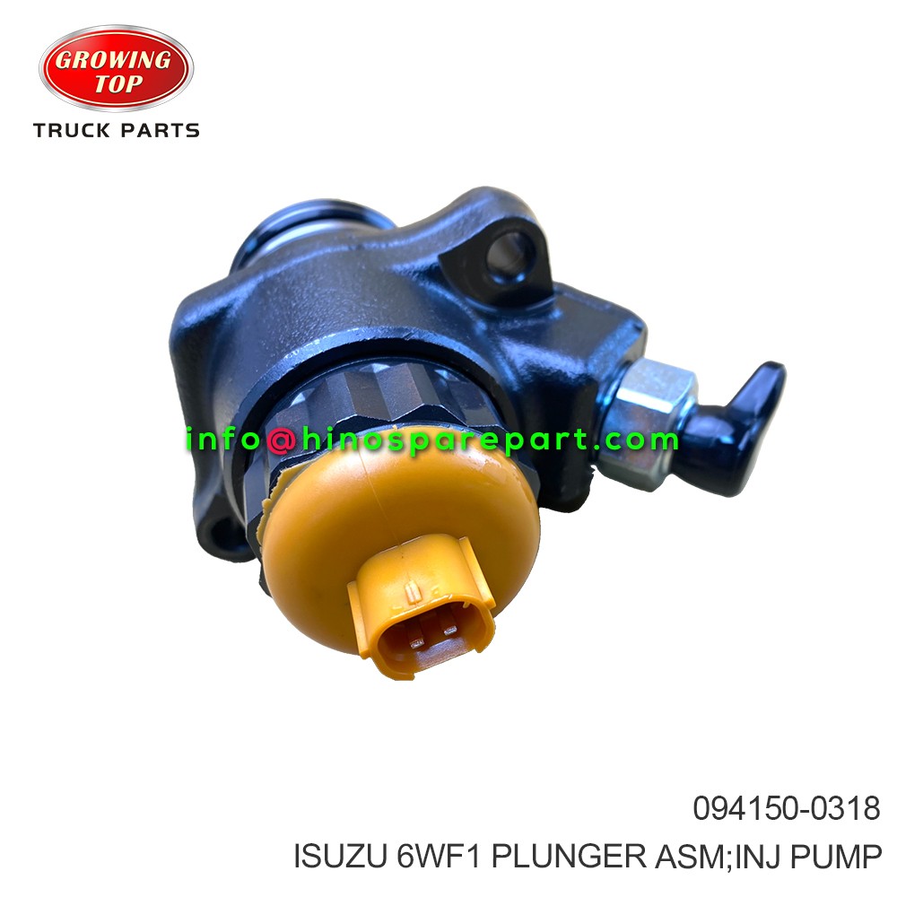 ISUZU 6WF1 PLUNGER ASM INJ PUMP 094150-0318
