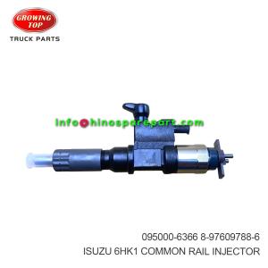 ISUZU 6HK1 COMMON RAIL INJECTOR 095000-6366
