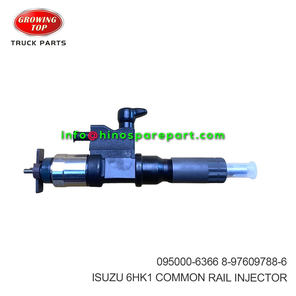 ISUZU 6HK1 COMMON RAIL INJECTOR 095000-6366