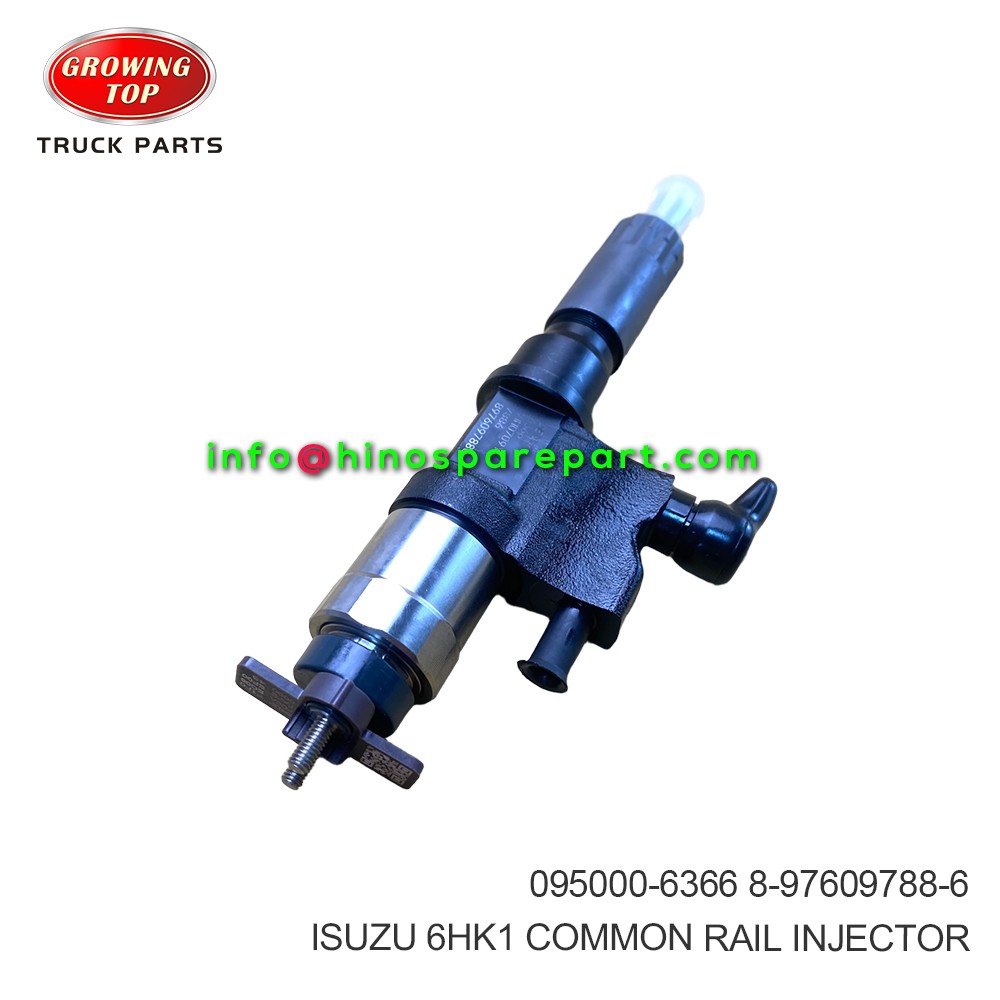 ISUZU 6HK1 COMMON RAIL INJECTOR 095000-6366