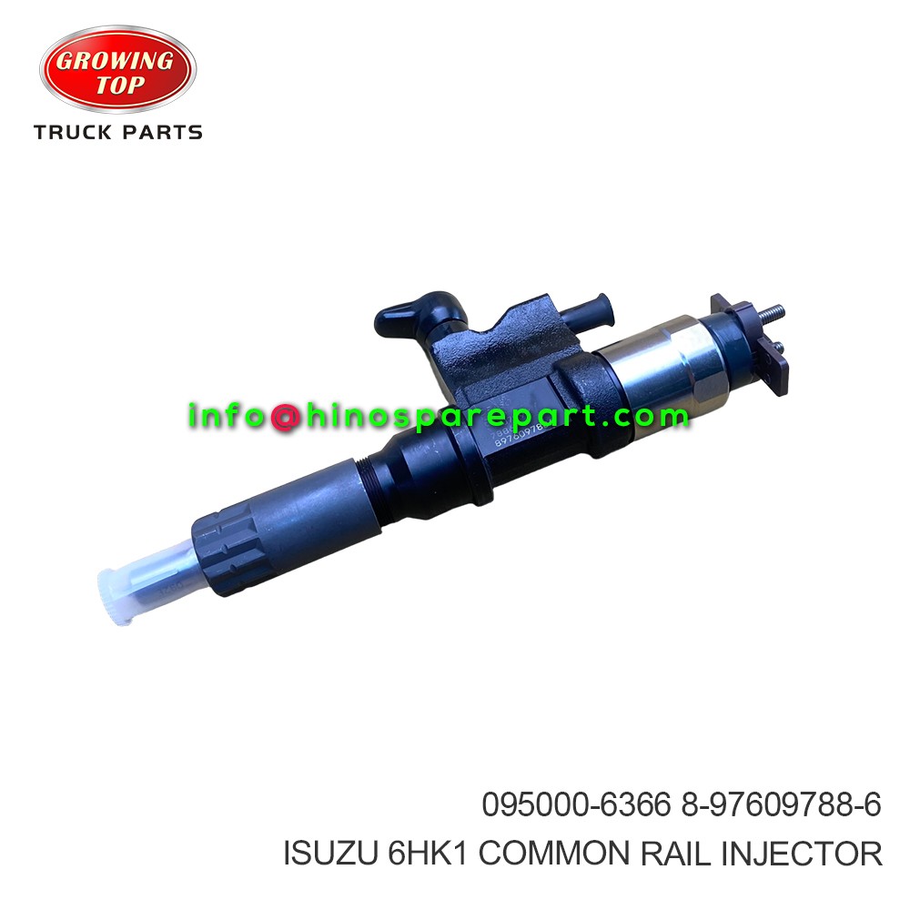 ISUZU 6HK1 COMMON RAIL INJECTOR 095000-6366