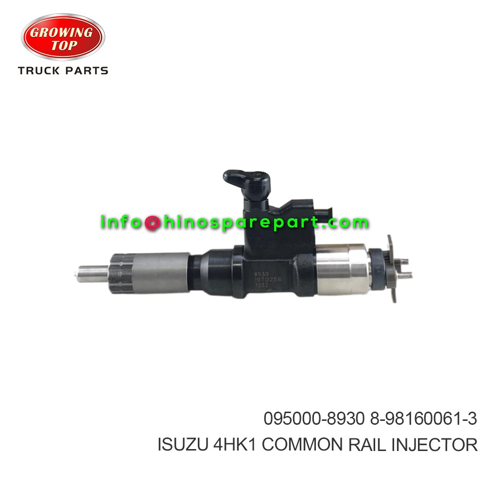 ISUZU 4HK1 COMMON RAIL INJECTOR 095000-8930