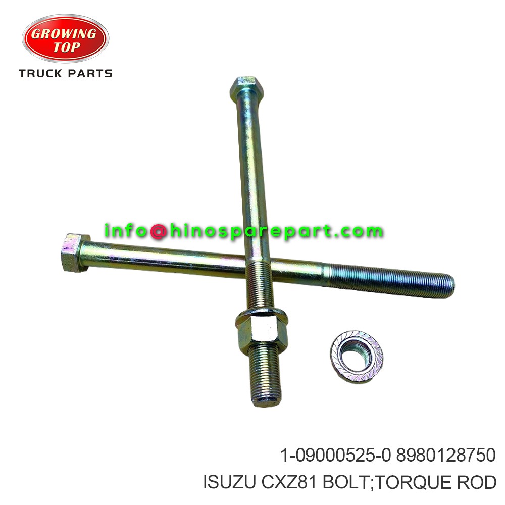ISUZU CXZ81 BOLT TORQUE ROD 1-09000525-0