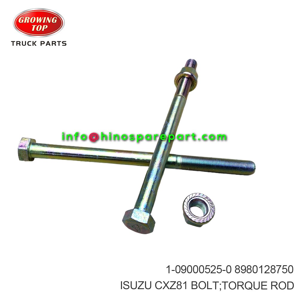 ISUZU CXZ81 BOLT TORQUE ROD 1-09000525-0