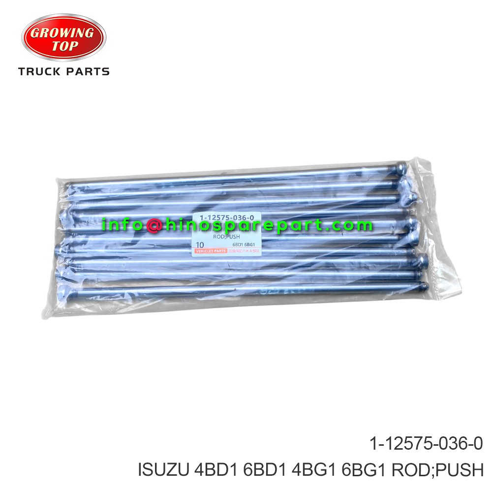 ISUZU 4BD1 6BD1 4BG1 6BG1 ROD PUSH 1-12575-036-0 