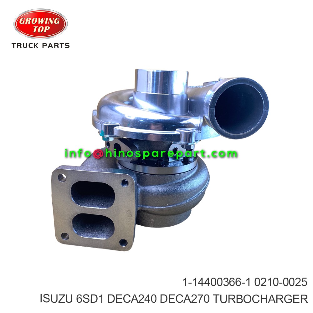 ISUZU 6SD1 DECA240 TURBOCHARGER 1-14400366-1