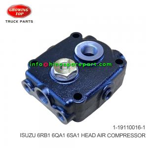 ISUZU 6RB1 6QA1 6SA1 HEAD AIR COMPRESSOR  1-19110016-1