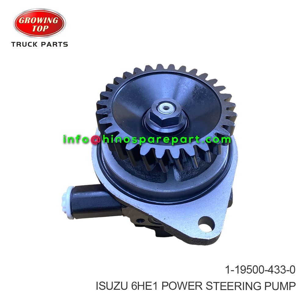 ISUZU 6HE1 POWER STEERING PUMP 1-19500-433-0