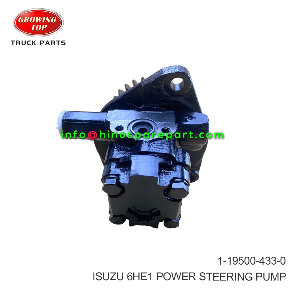 ISUZU 6HE1 POWER STEERING PUMP 1-19500-433-0