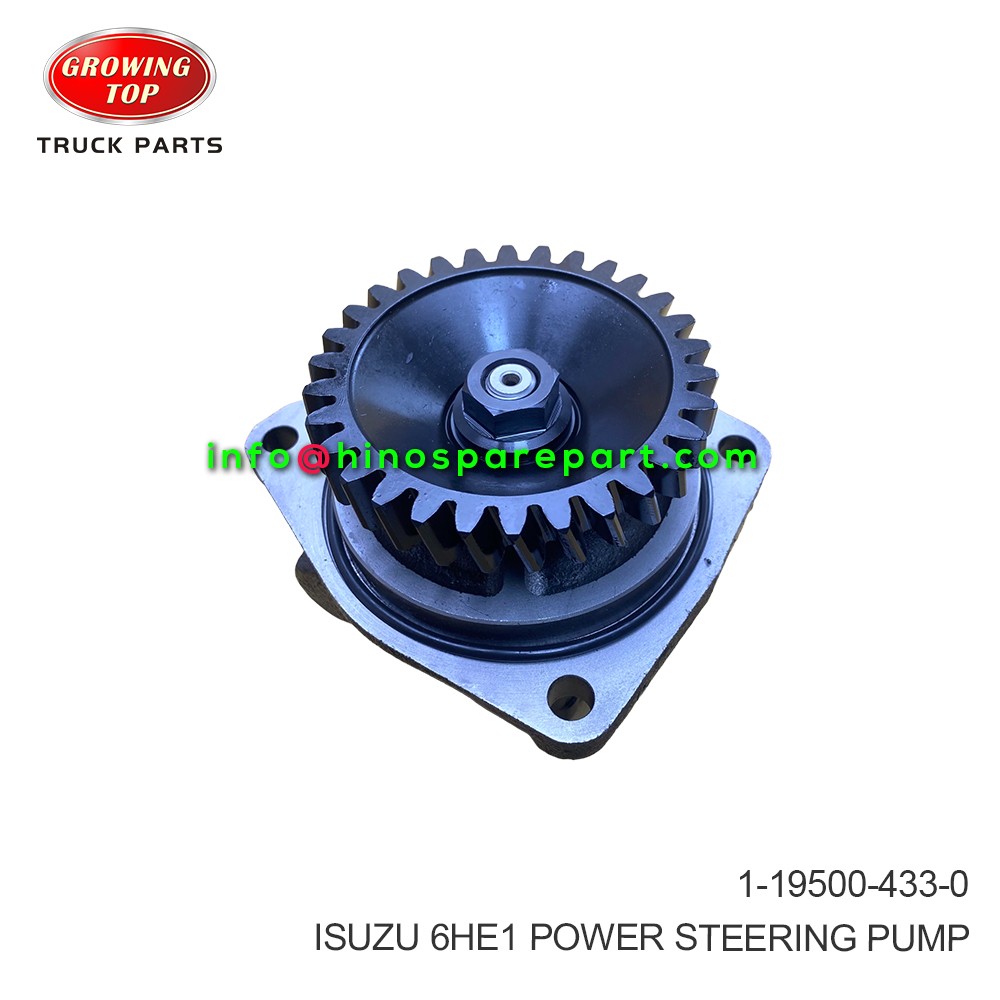 ISUZU 6HE1 POWER STEERING PUMP 1-19500-433-0