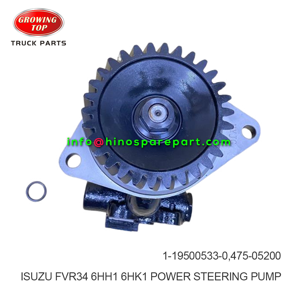 ISUZU FVR34 6HH1 6HK1 POWER STEERING PUMP 1-19500533-0