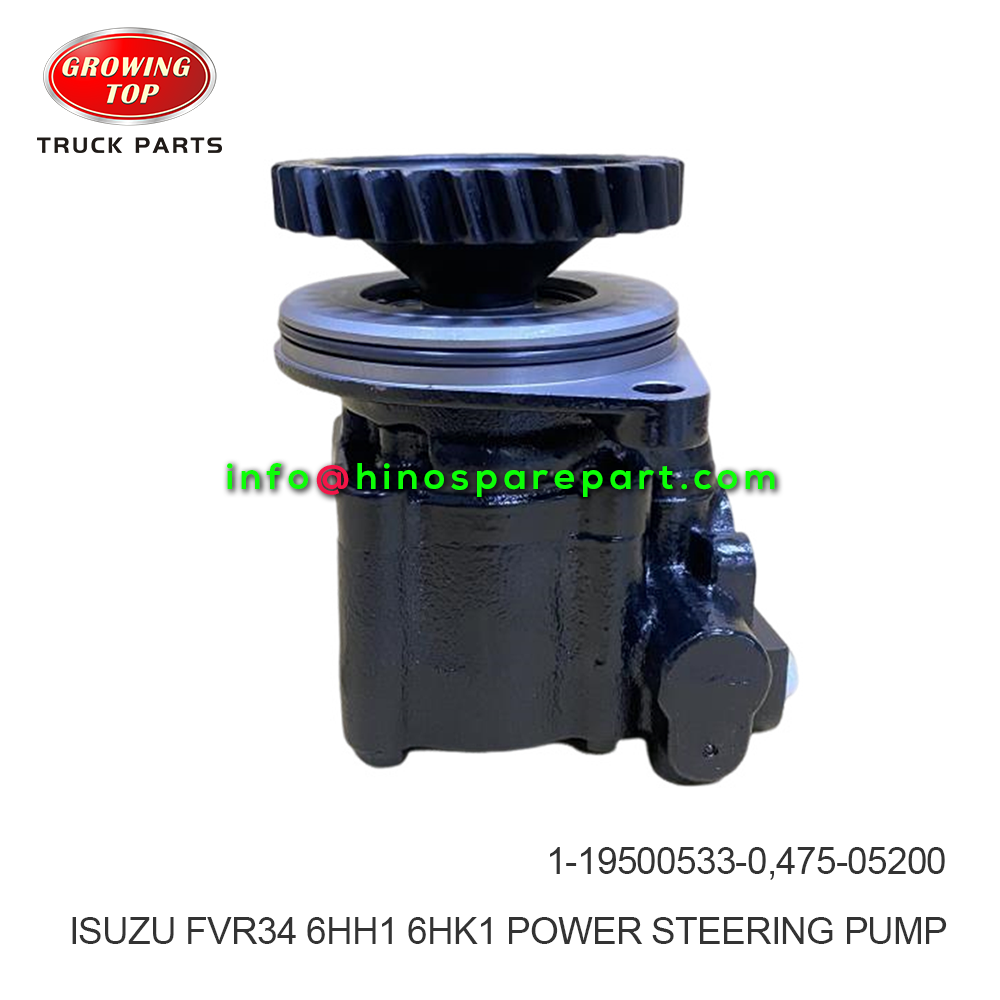ISUZU FVR34 6HH1 6HK1 POWER STEERING PUMP 1-19500533-0