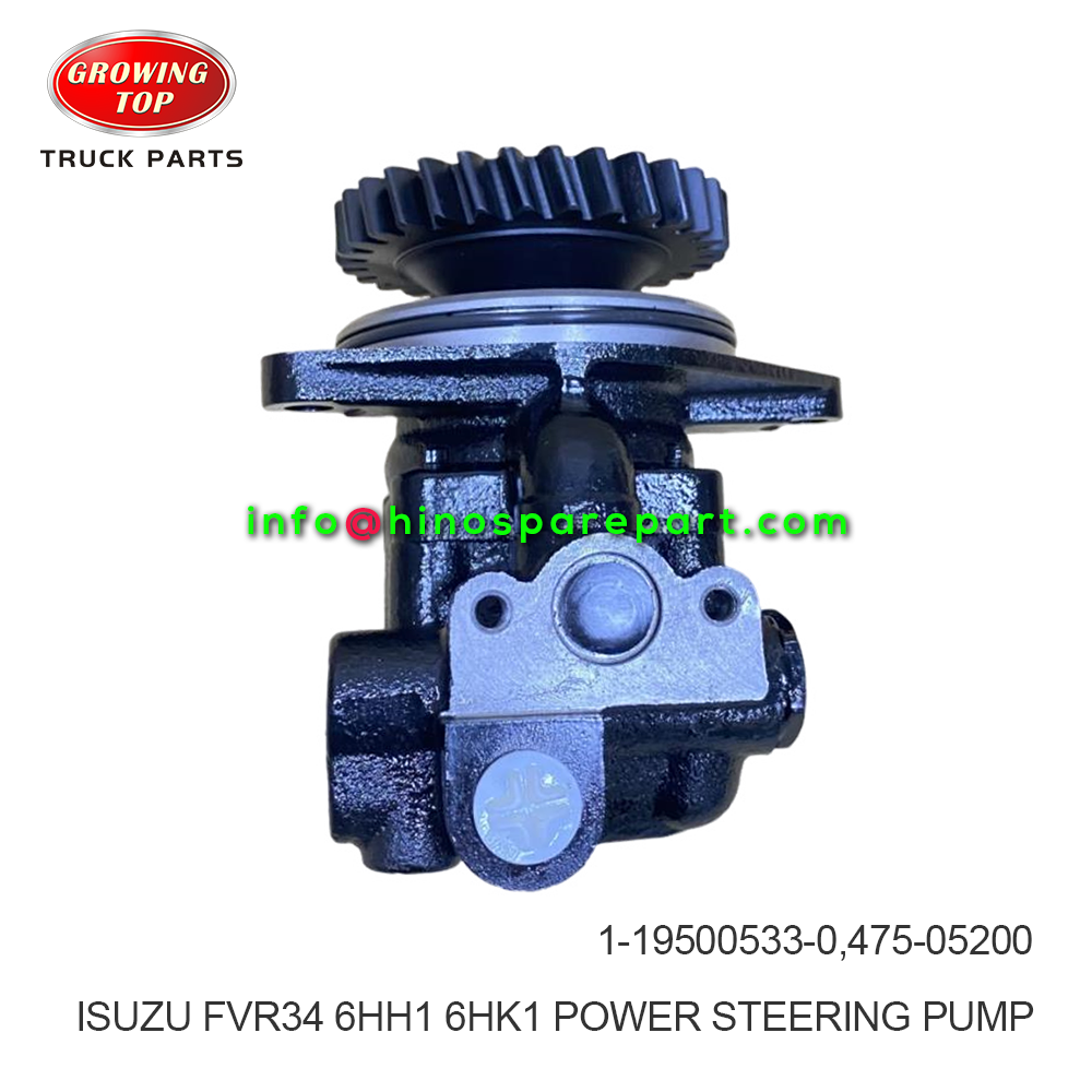 ISUZU FVR34 6HH1 6HK1 POWER STEERING PUMP 1-19500533-0
