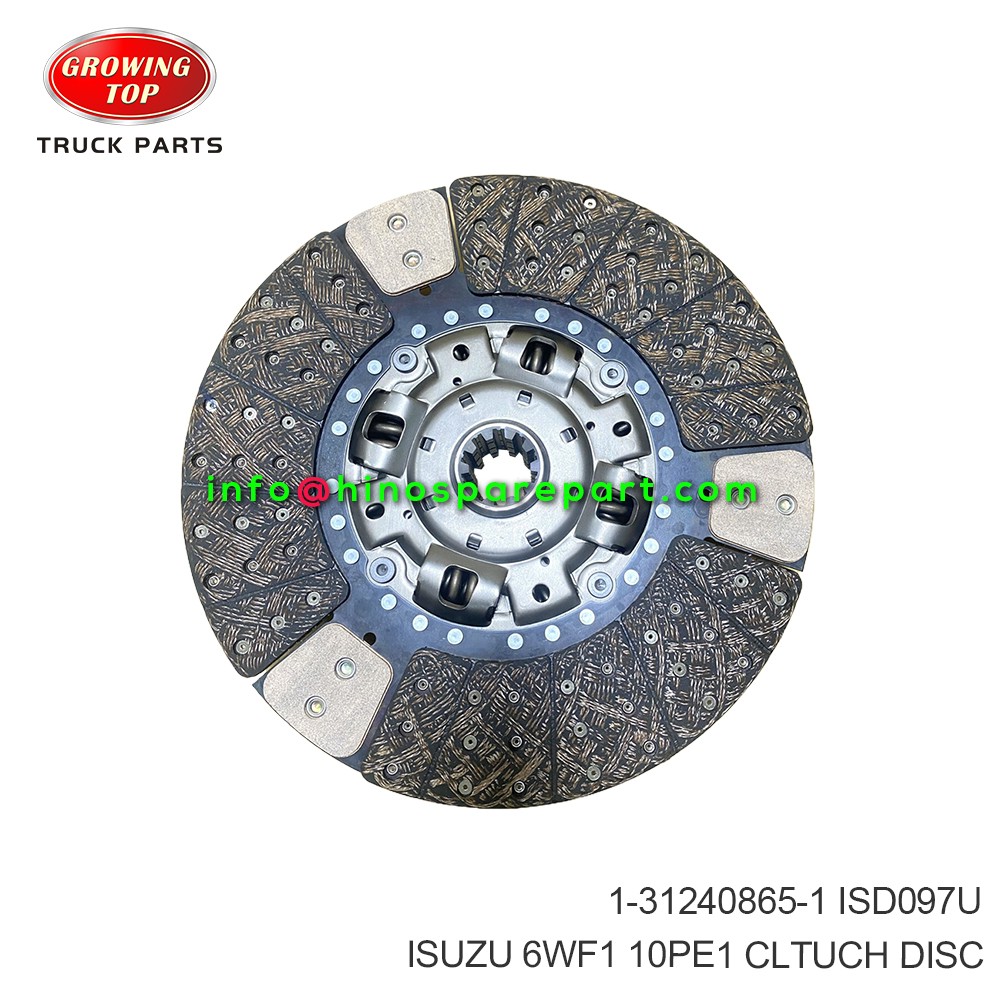 ISUZU 6WF1 10PE1 CLUTUCH DISC 1-31240865-1