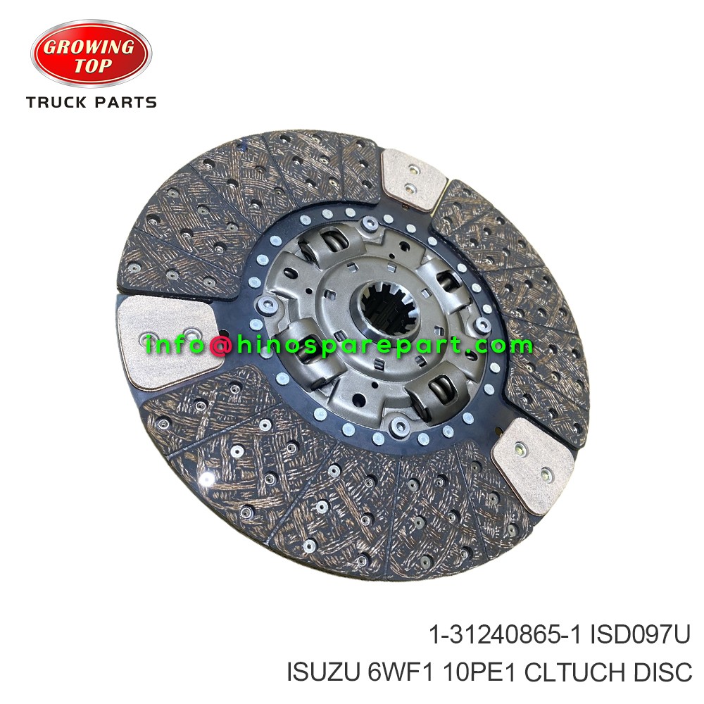 ISUZU 6WF1 10PE1 CLUTUCH DISC 1-31240865-1