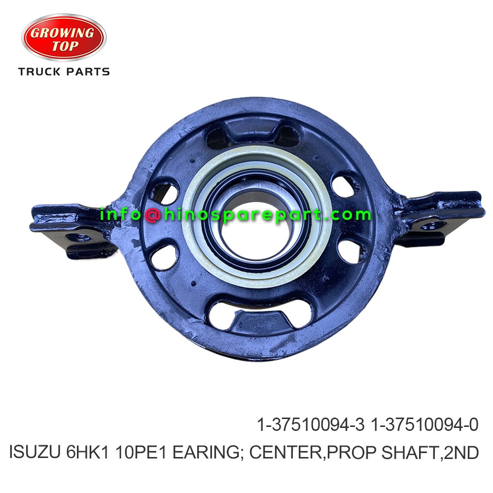 ISUZU 6HK1 6WF1 10PE1 EARING; CENTER,PROP SHAFT,2ND 1-37510094-3