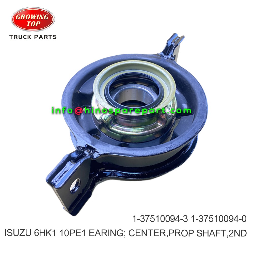 ISUZU 6HK1 6WF1 10PE1 EARING; CENTER,PROP SHAFT,2ND 1-37510094-3