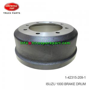 ISUZU 1000 BRAKE DRUM 1-42315-209-1 ISUZU 1000 BRAKE DRUM 1-42315-209-1