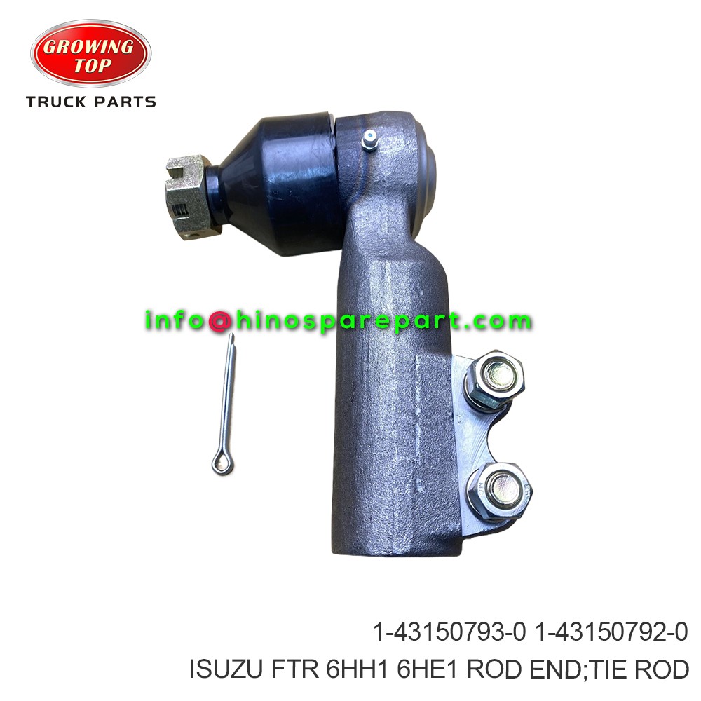 ISUZU FTR 6HH1 6HE1 ROD END TIE ROD 1-43150793-0