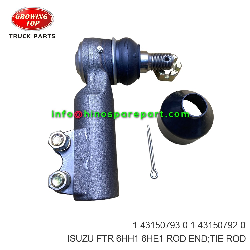 ISUZU FTR 6HH1 6HE1 ROD END TIE ROD 1-43150793-0