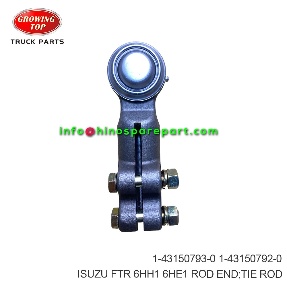 ISUZU FTR 6HH1 6HE1 ROD END TIE ROD 1-43150793-0