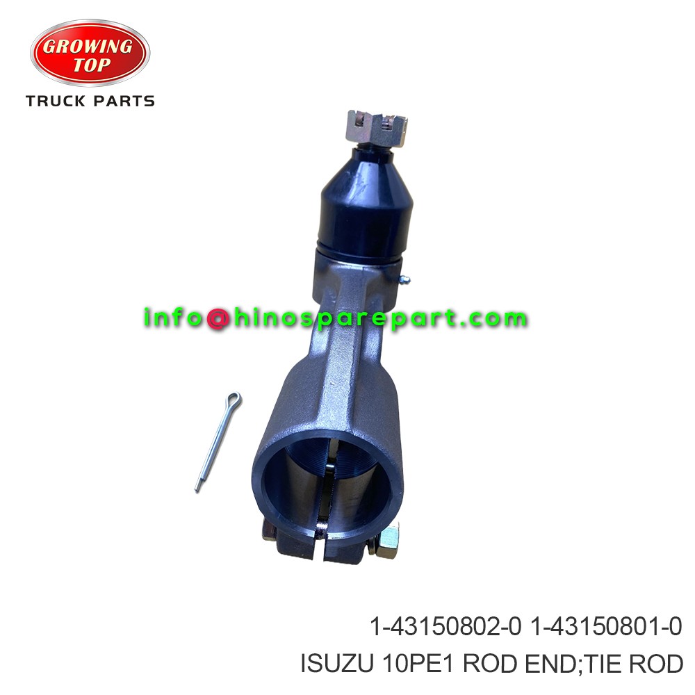 ISUZU 10PE1 ROD END TIE ROD 1-43150802-0